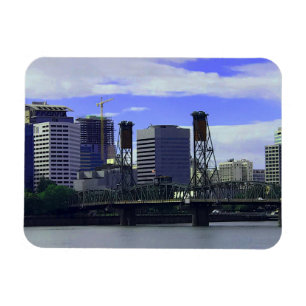 Íman Portland Hawthorne Bridge #1 Magnet