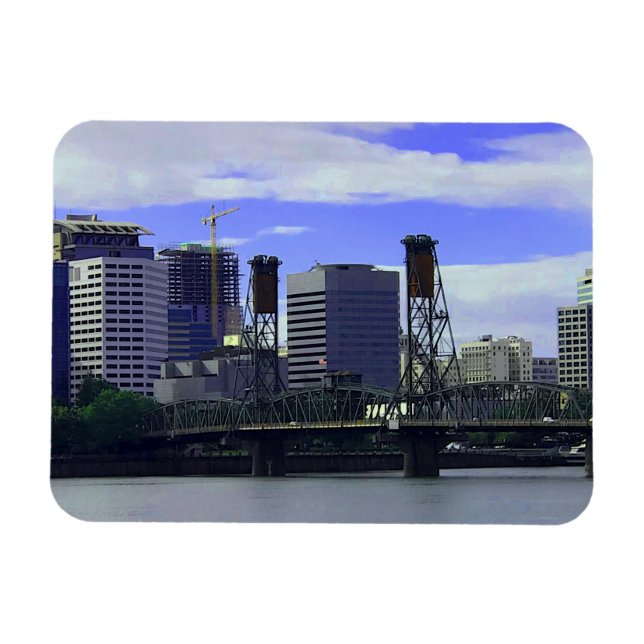 Íman Portland Hawthorne Bridge #1 Magnet (Horizontal)