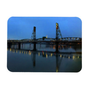 Íman Portland Hawthorne Bridge #2 Magnet