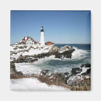 Íman Portland Head Light Winter