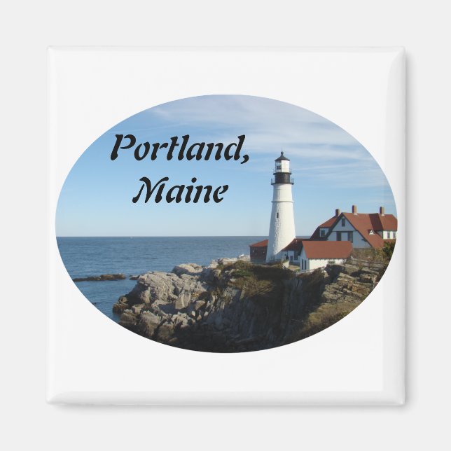 Íman Portland Head Lighthouse Maine (Frente)