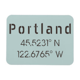 Íman Portland Latitude & Longitude