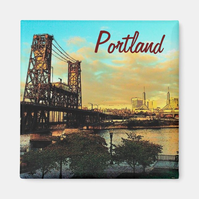 Íman Portland Magnet (Frente)