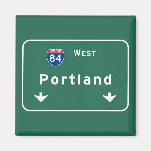Íman Portland Oregon ou autoestrada da estrada