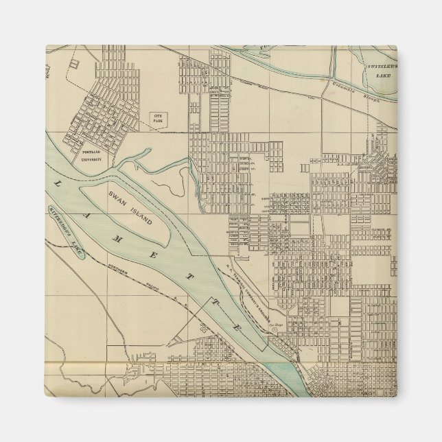 Íman Portland, Ou (Frente)