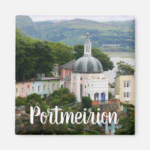 Íman Portmeirion Souvenir Estria Gwynedd, North Wales