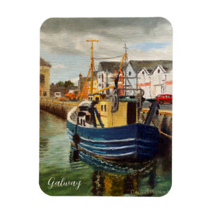 Íman Porto cénico na cidade de Galway Irlanda