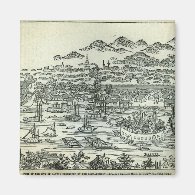 Íman Porto da Cidade de Cantão (Frente)