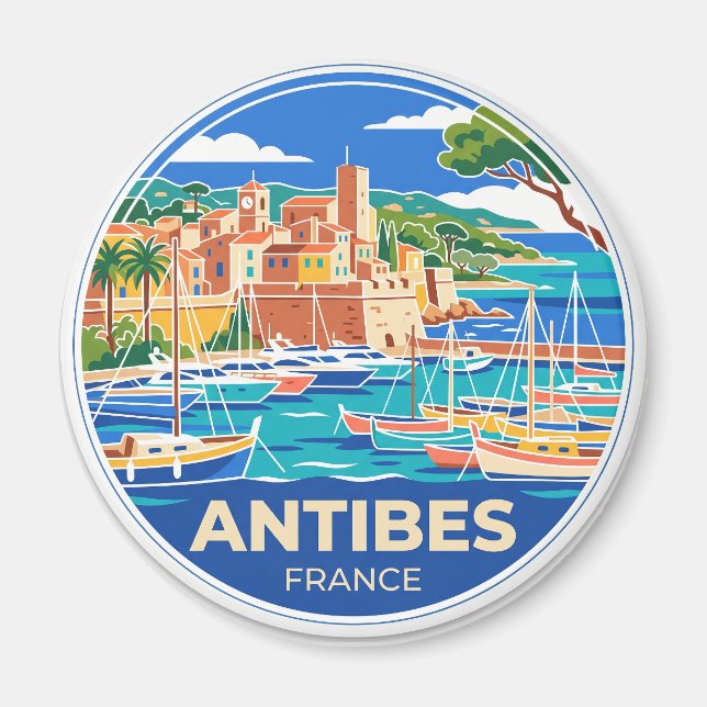 Íman Porto de Antibes França (Frente)