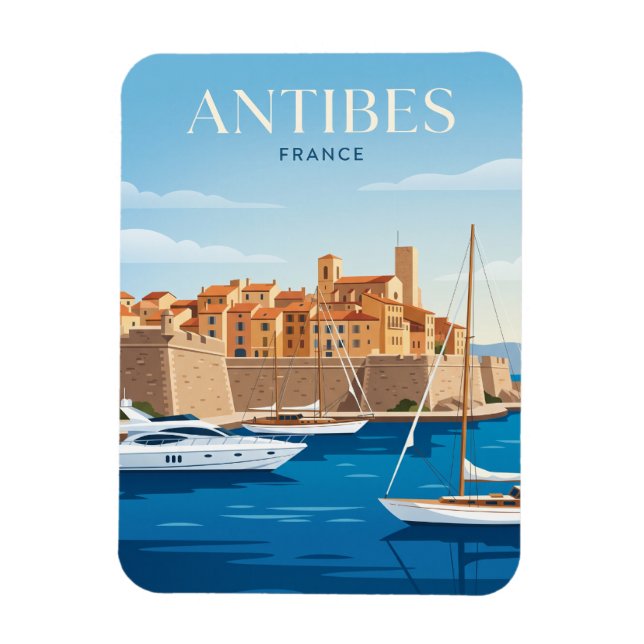 Íman Porto de Antibes França (Vertical)