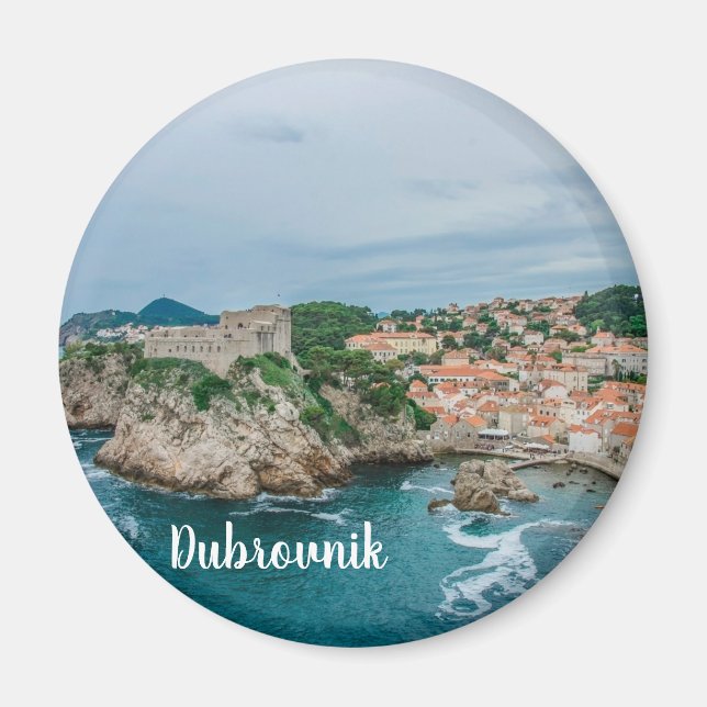 Íman Porto de Dubrovnik e centro urbano (Frente)