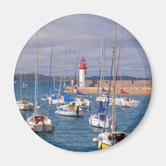 Íman Porto de Erquy em França (Frente)