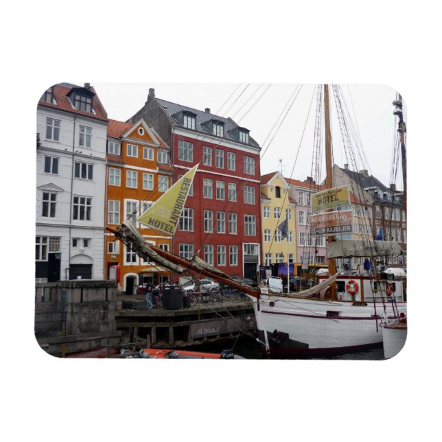 Íman porto de nyhavn (Horizontal)