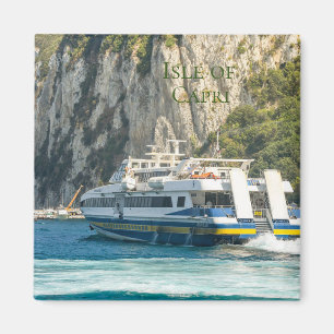 Íman Porto de Partida Ferry na Ilha de Capri
