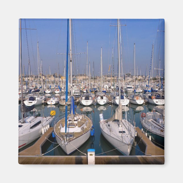 Íman Porto de Santo-Vaast-la-Hougue, França (Frente)