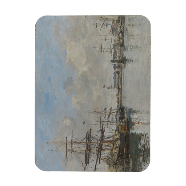 Íman Porto do Havre (cerca de 1885-1890) (Vertical)