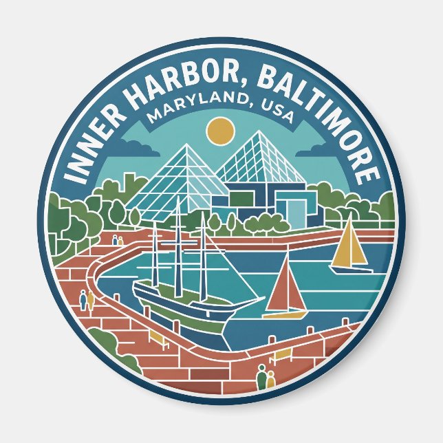 Íman Porto Interno, Baltimore EUA (Frente)