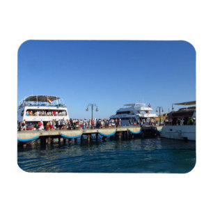 Íman Porto marítimo na cidade de Sharm El Sheikh
