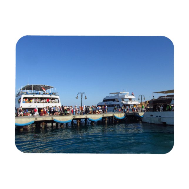 Íman Porto marítimo na cidade de Sharm El Sheikh (Horizontal)