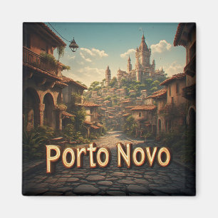 Íman Porto-Novo Capital de Benim Viagem Lembrança 🗺️
