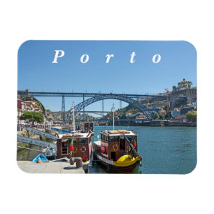 Íman  Porto. Ponte Douro e Dom Luis I.