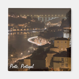 Íman Porto por noite Magnet