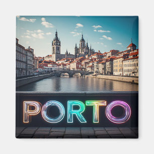 Íman 🧲 Porto Portugal Lembrança Da Sua Viagem 🧲