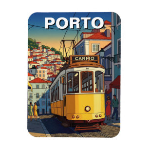 Íman Porto Portugal Viagem Abstrato