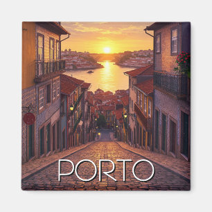 Íman Porto Portugal Viagem Sunset