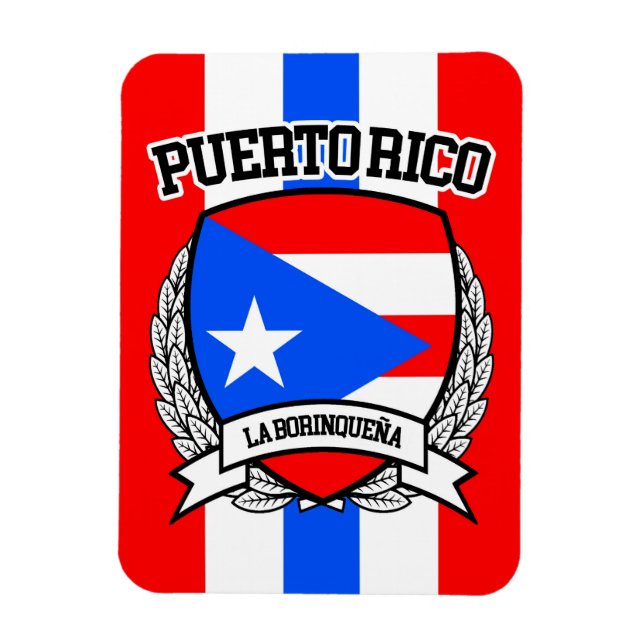 Íman Porto Rico (Vertical)