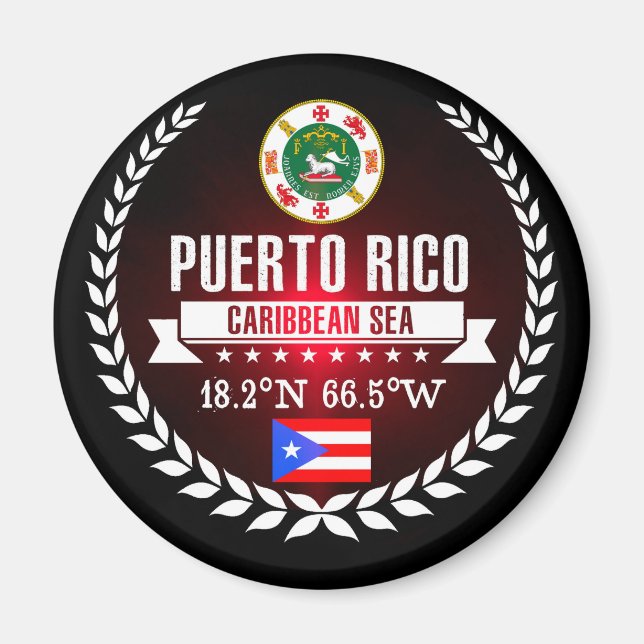 Íman Porto Rico (Frente)