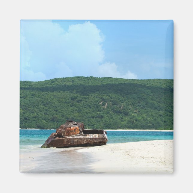 Íman Porto Rico Beach Tank (Frente)