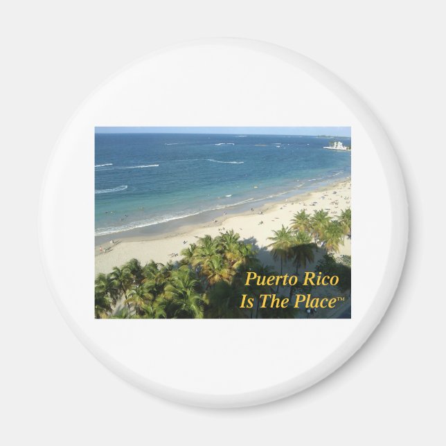 Íman Porto Rico É O Lugar (Frente)