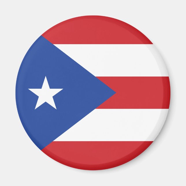 Íman Porto Rico Flag Magnet (Frente)