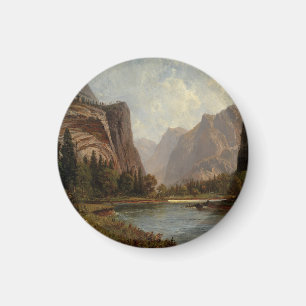 Íman Portões do Yosemite – Albert Bierstadt