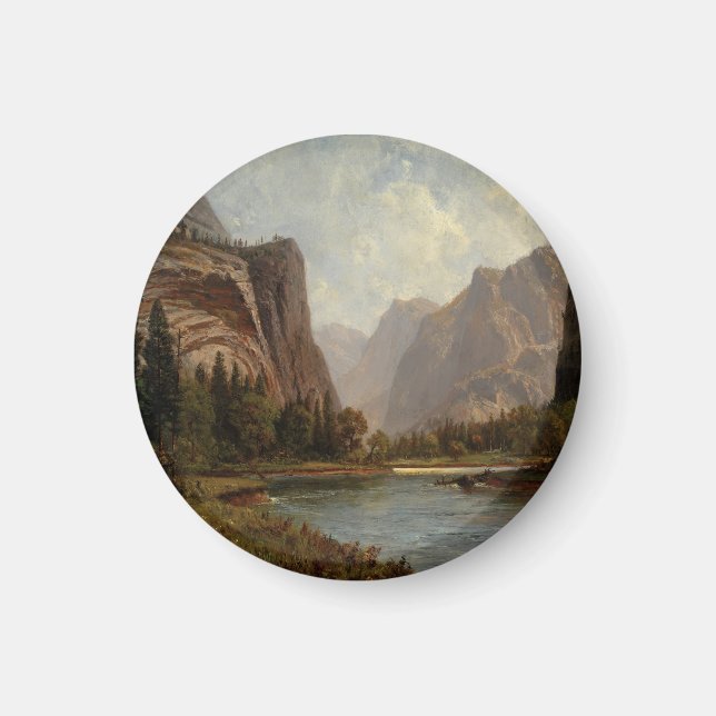 Íman Portões do Yosemite – Albert Bierstadt (Frente)
