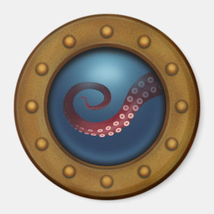 Íman Portol antigo com vista à criação de profundidade