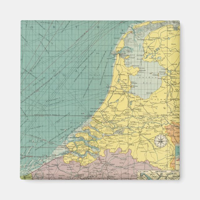 Íman Portos marítimos de Inglaterra (Frente)