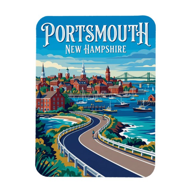 Íman Portsmouth EUA (Vertical)