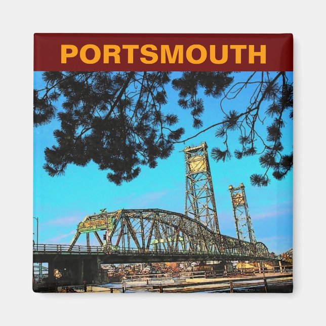Íman Portsmouth Magnet (Frente)