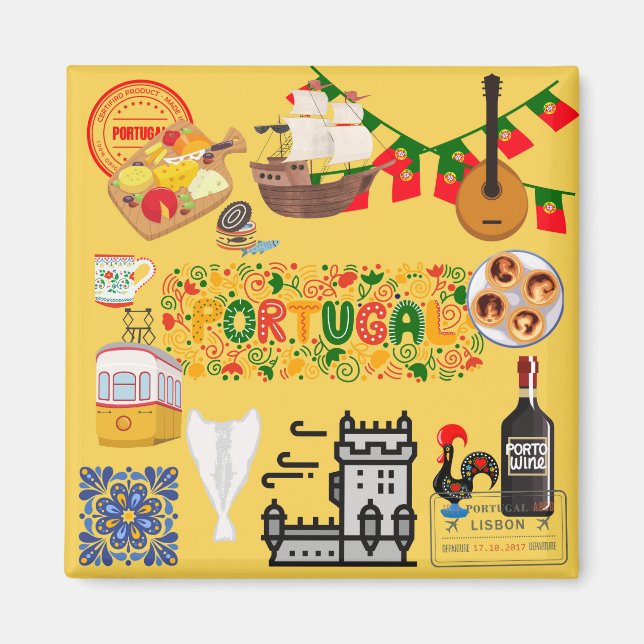 Íman Portugal (Frente)