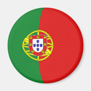 Íman Portugal Fisheye Flag Magnet