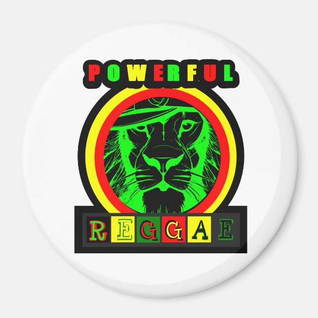 Íman Porwerful Reggae  (Frente)