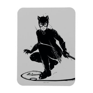 Íman Pose de Pincel da Mulher-Gato