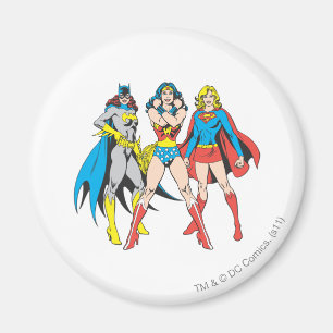 Íman Pose de Superheroínas