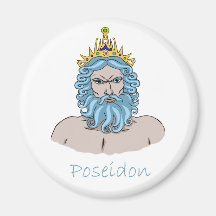 Poseidon - Deus grego do ímã do mar