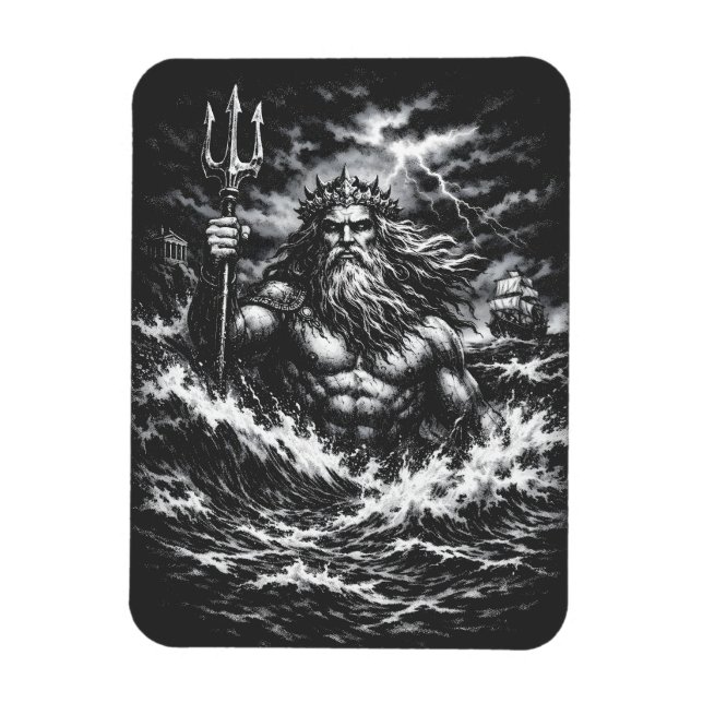 Íman Poseidon — Senhor do Abismo por BurnsInHell (Vertical)