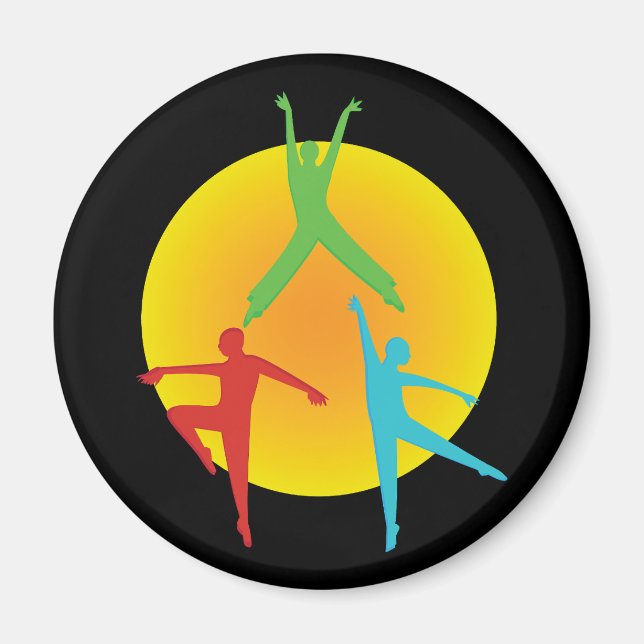 Íman Poses de Dança (Frente)