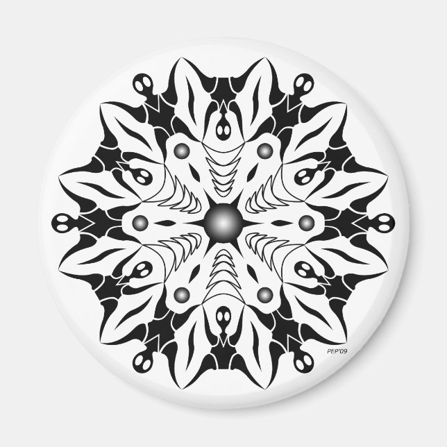 Íman Posições em Oposição (Frente)