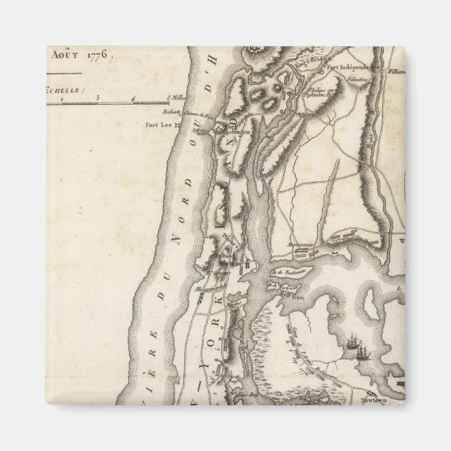 Íman Posições na Ilha e em Nova Iorque (Frente)